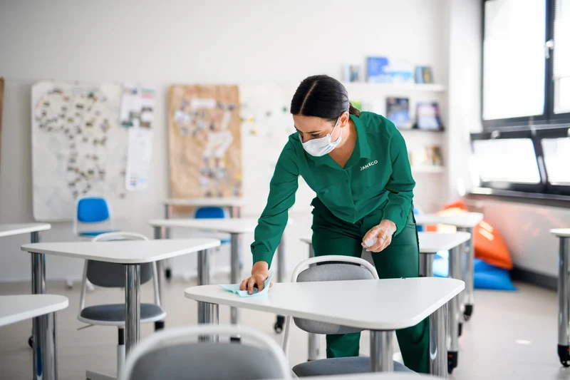 Cleaning Company for School & Universities with JANECO