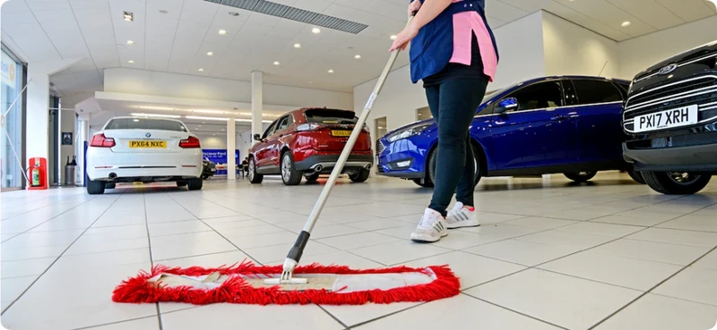 Showrooms Cleaning Services with JANECO